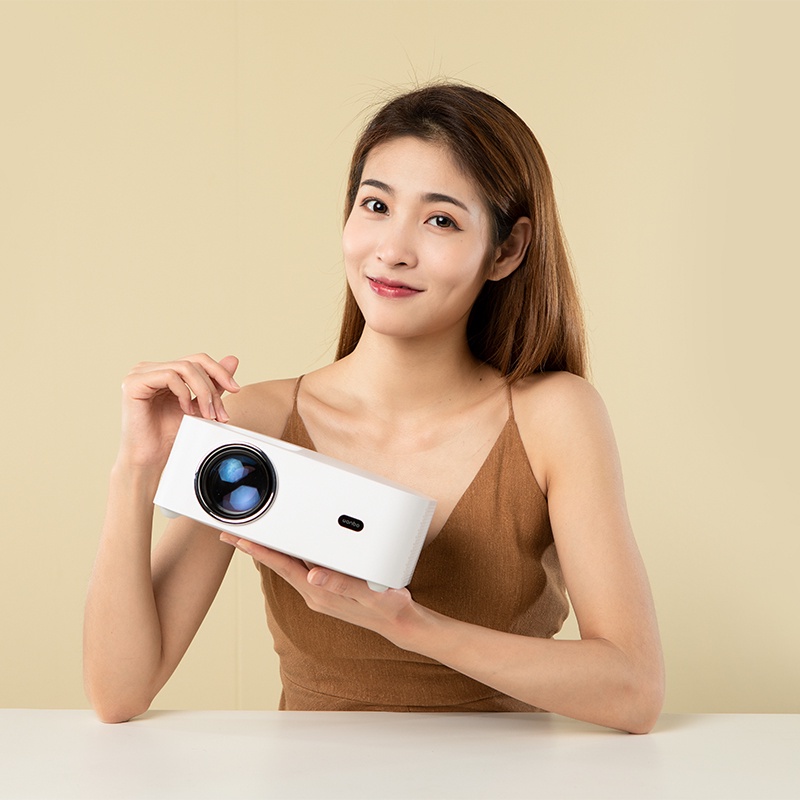 🔥 Máy chiếu Xiaomi Wanbo X1 hỗ trợ kết nối không dây điện thoại di động với máy chiếu xem phim chiếu HD