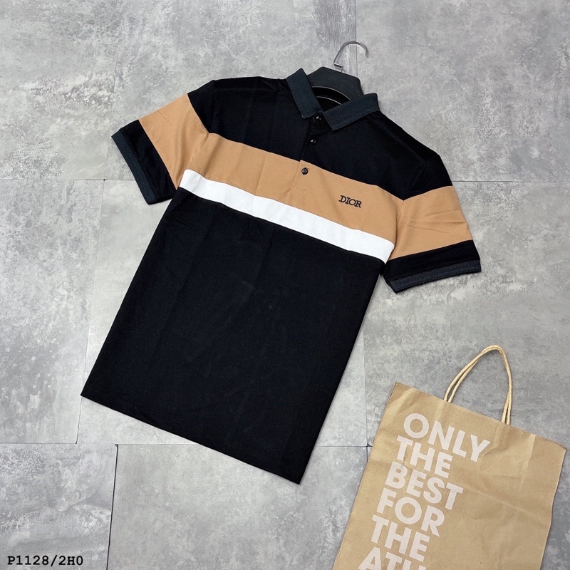 Áo Polo đũi nam, Polo đũi Diorr có cổ , tay ngắn , chất đẹp , from chuẩn trẻ trung | BigBuy360 - bigbuy360.vn