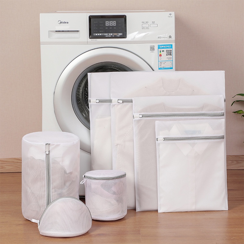 1 Túi Lưới Khóa Kéo Giặt Đồ Tiện Lợi