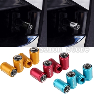 Bộ 3 nắp van lốp xe ô tô Mazda 3 Cx-5 Cx-30 6 Atenza Axla