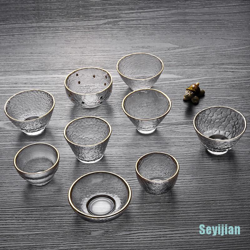 [SEY] Ly Thủy Tinh Uống Trà Nhỏ Phong Cách Nhật Bản