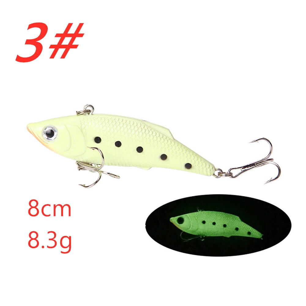 Mồi Câu Cá Nhân Tạo Cứng Phát Sáng Độc Đáo