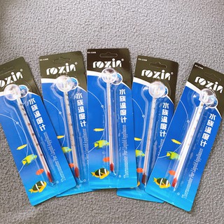 Nhiệt Kế Thủy Ngân RoXin Cho Hồ Cá Cảnh, Dụng Cụ Đo Nhiệt Độ hồ Cá, Vừa Trang Trí, Tinh Tế, Khoa Học