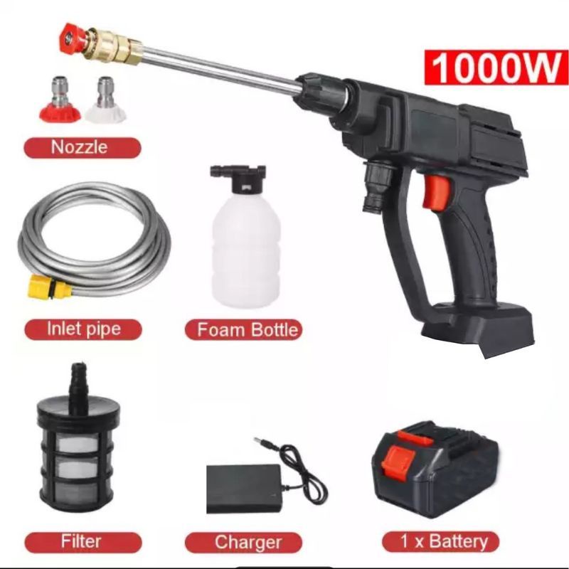 Siêu phẩm 2021 Máy rửa xe dùng chung pin makita 18v