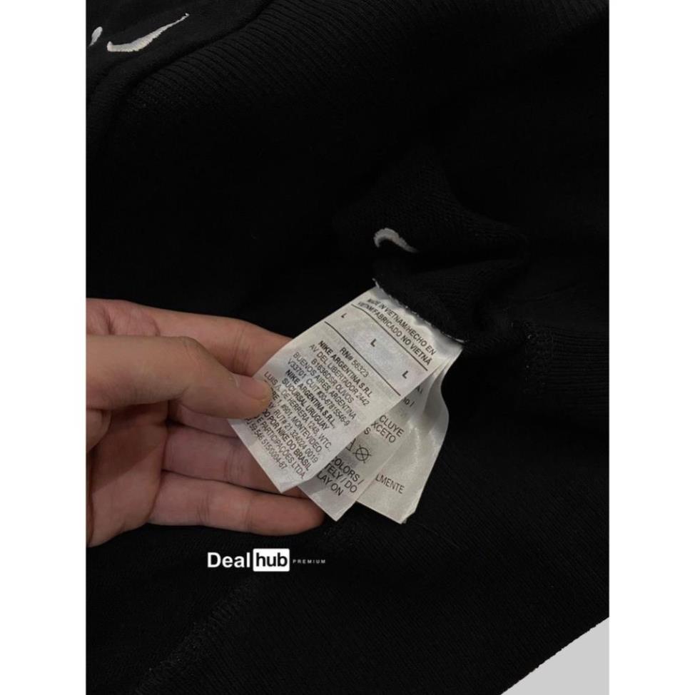Áo Hoodie Nai Swoosh Full Logo Thêu nổi - Tem tag check CODE