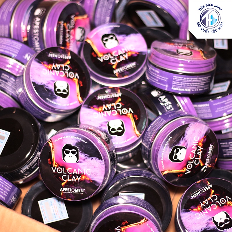 Sáp Vuốt Tóc Volcanic Clay 2022 V5 80ml  - Wax Apestomen Volcanic Clay V5 Nắp Nhôm | Tiến Đích Shop