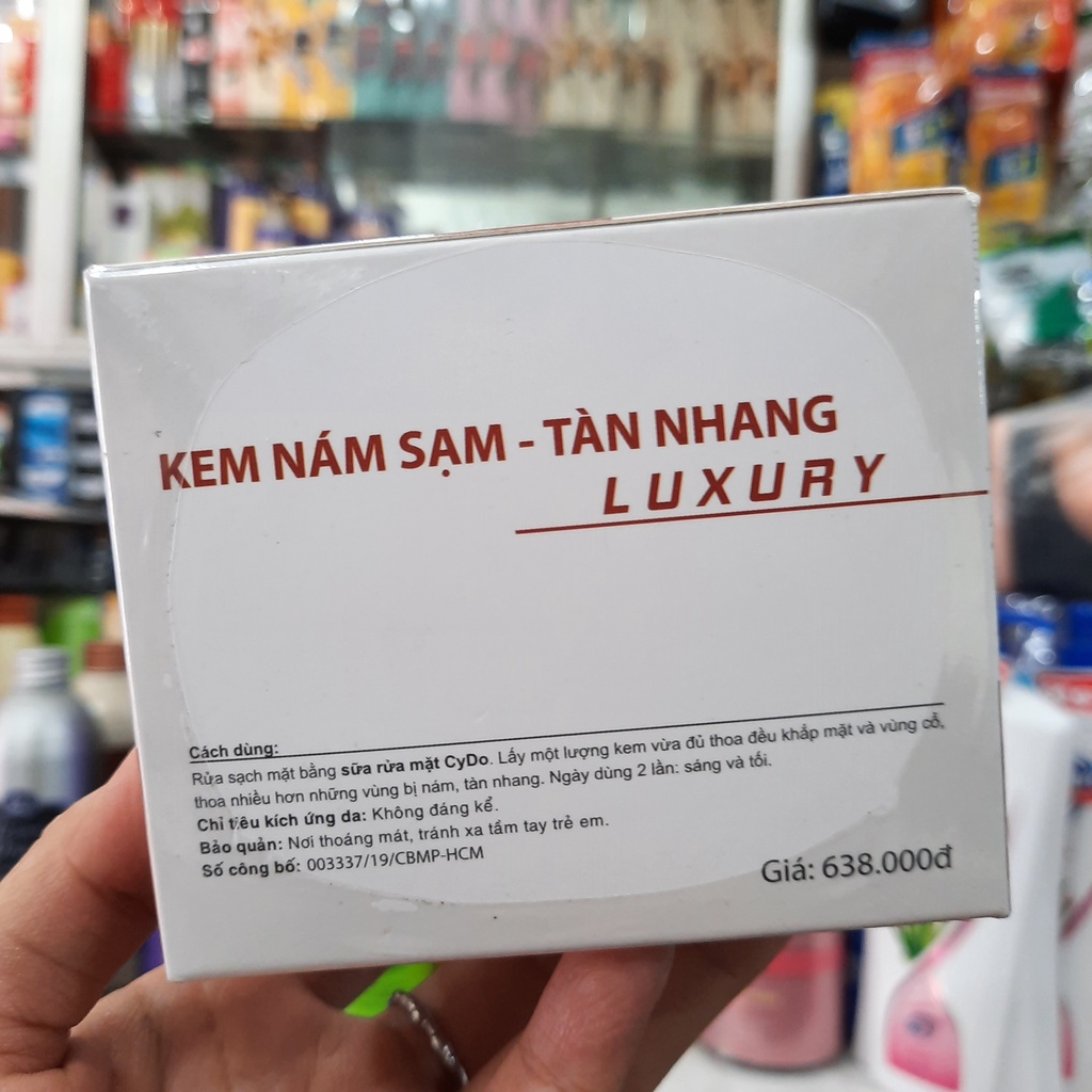 Kem nám sạm, tàn nhang Luxury CyDo 30g
