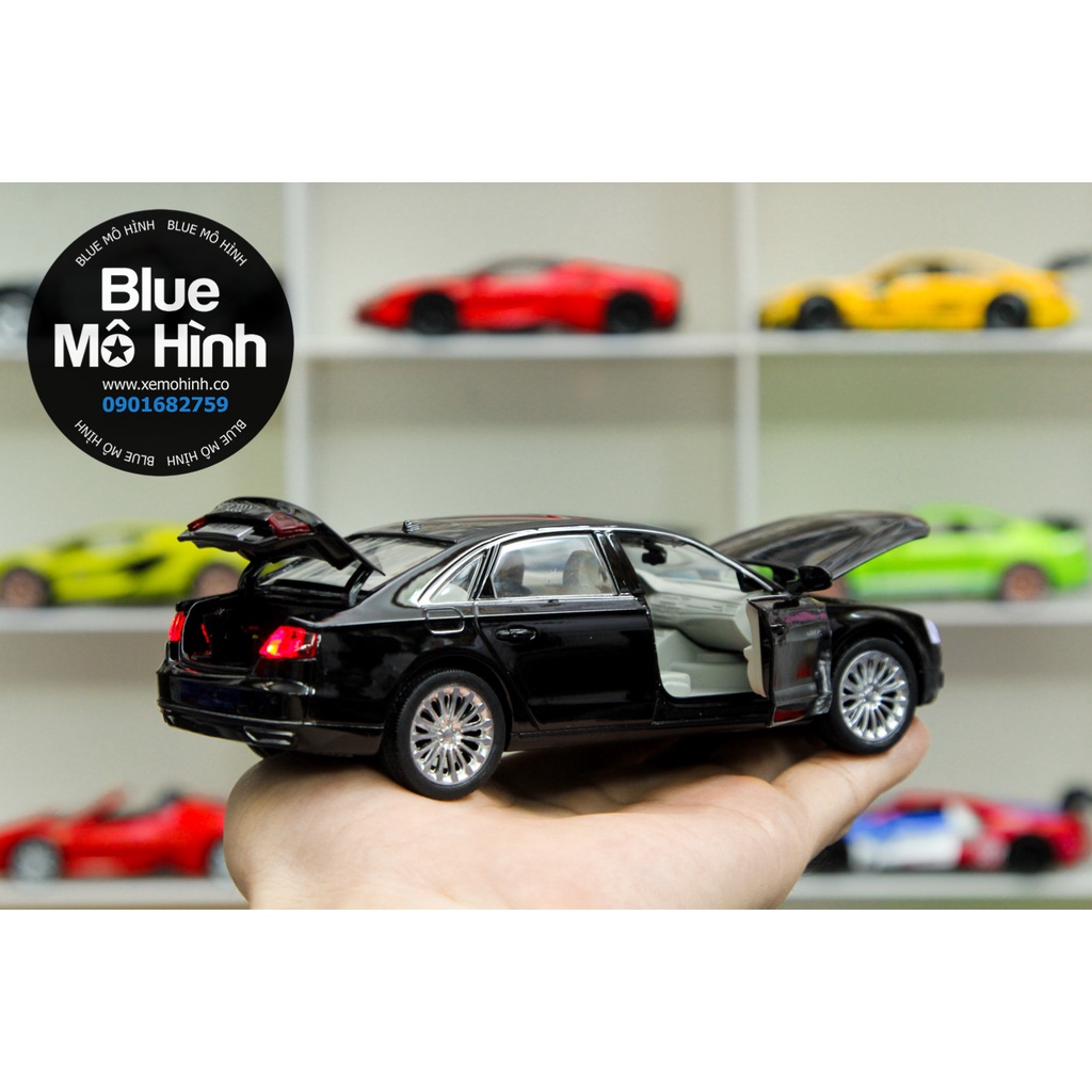 Blue mô hình | Xe mô hình Audi A8 tỷ lệ 1:32