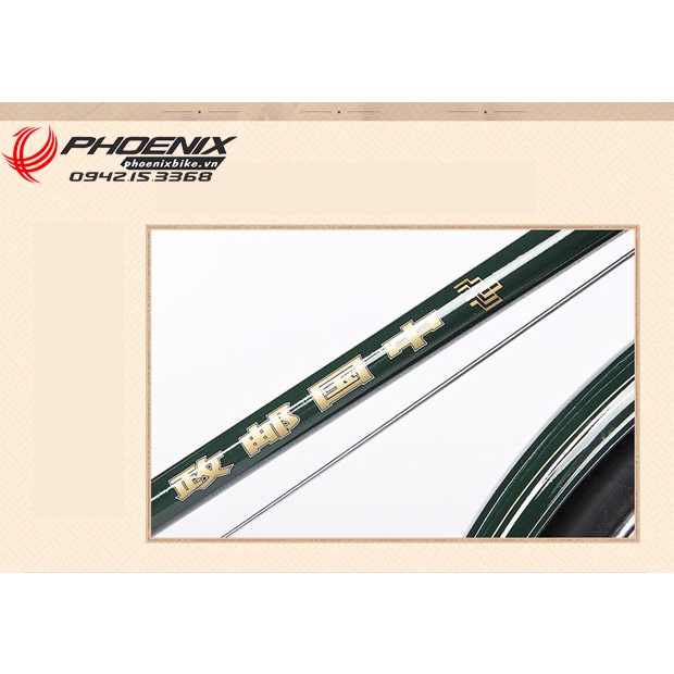 Xe đạp Phượng hoàng cổ bưu chính ZA-42 phanh đũa 2022