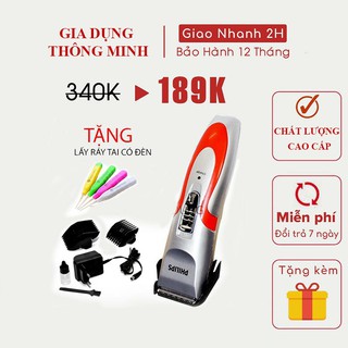 Tông Đơ Cắt Tóc PL Pin Sạc Siêu Bền Hàng Full Box, Bảo Hàng 12 Tháng
