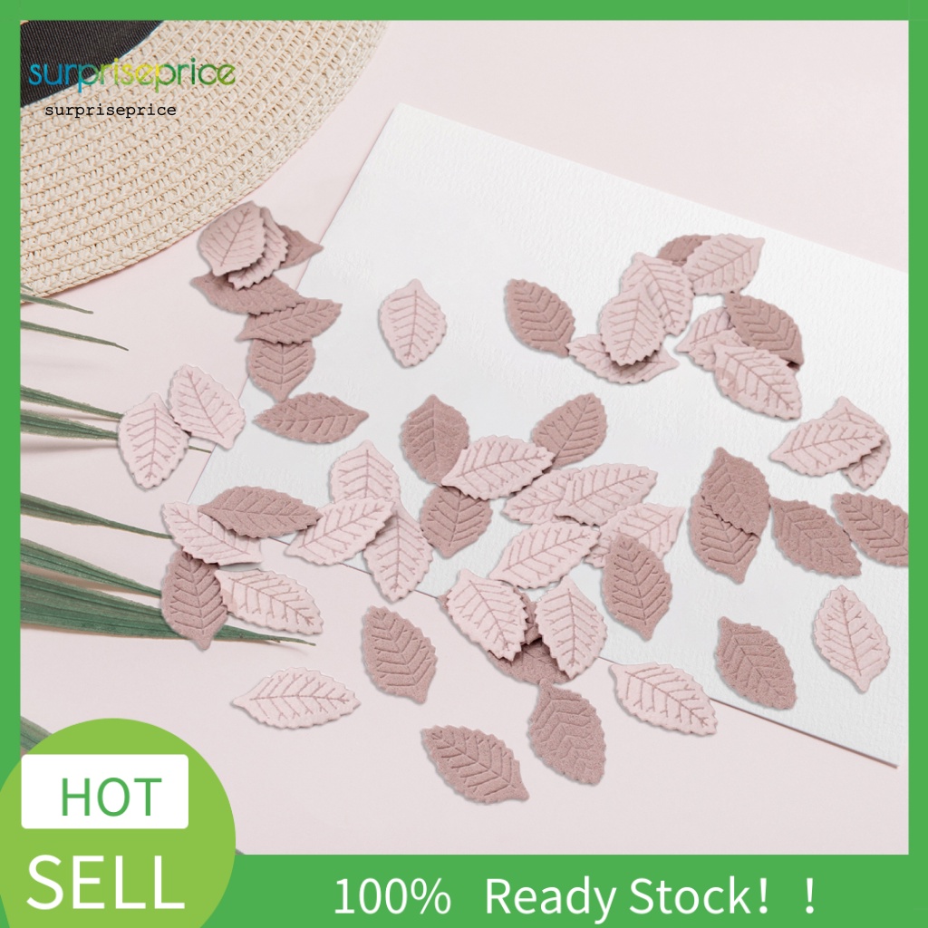 Set 100 Lá Giả Bằng Vải Dùng Trang Trí