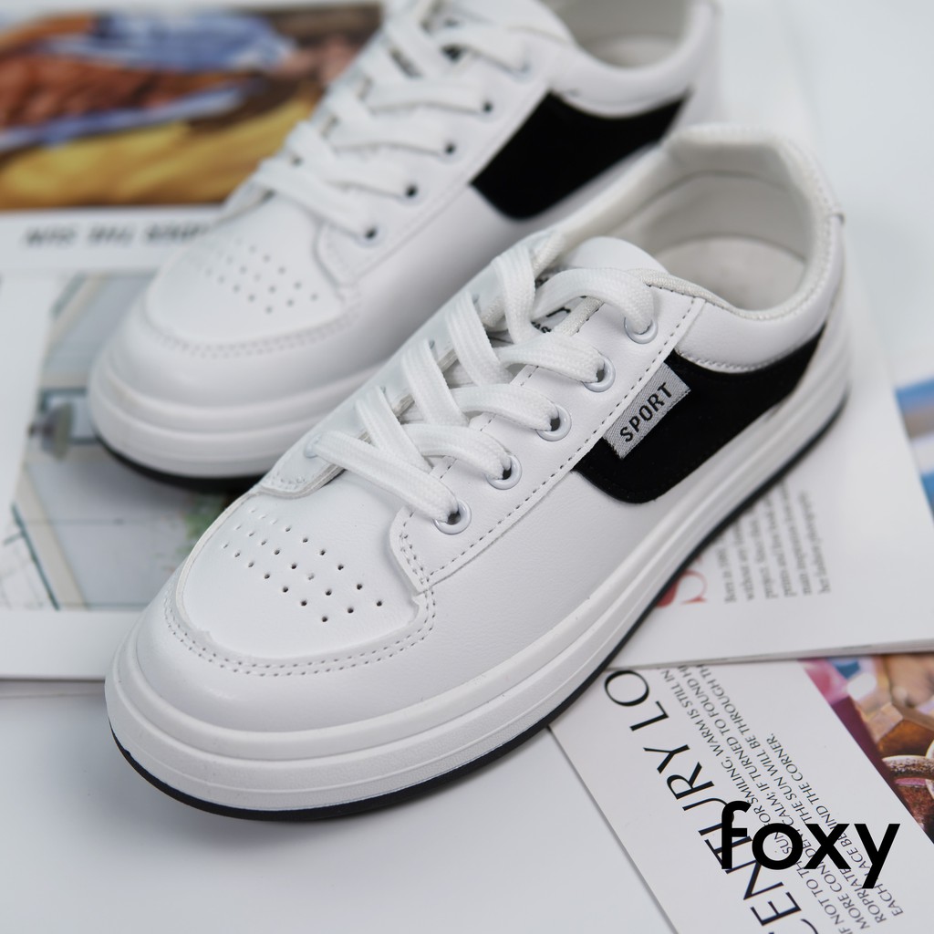 Giày Sneaker Nữ FOXY Phong Cách Ulzzang Hàn Quốc Xinh Xắn - FOX024