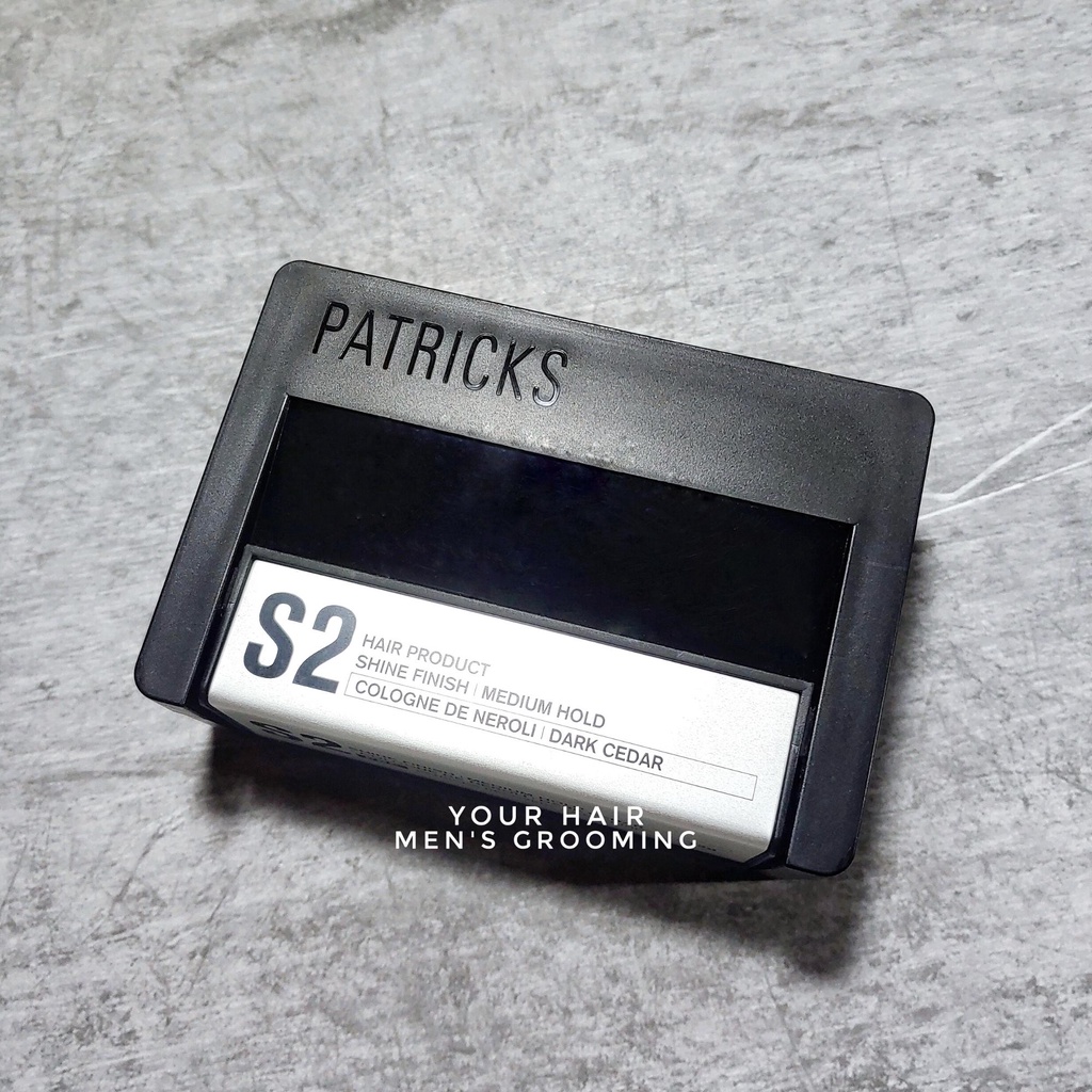 Sáp vuốt tóc PATRICKS S2 Shine Finish | Medium Hold - 85gr