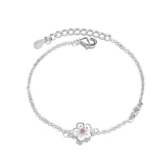 Lắc Tay Bạc Hoa Sakura Glosbe