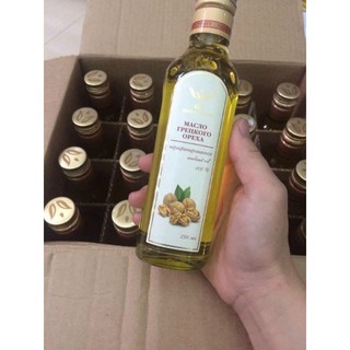 (Date mới)Dầu óc chó Nga 250ml nguyên chất cho bé