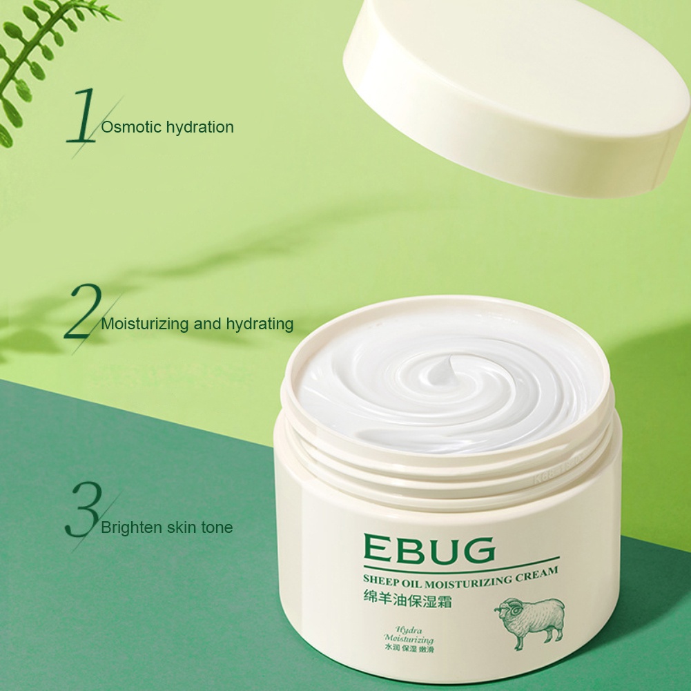Ebug Yiluying lanolin kem dưỡng ẩm kem dưỡng ẩm kem dưỡng ẩm chăm sóc mùa thu và mùa đông