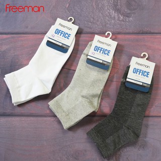 [Combo 3 đôi] Tất cổ trung, chất liệu cotton FREEMAN