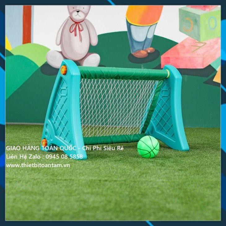 ( HÀNG SẴN )  Khung thành bóng đá trẻ em Chất liệu  Nhựa, lưới