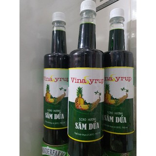 siro sâm dứa vina chai750ml-date mới