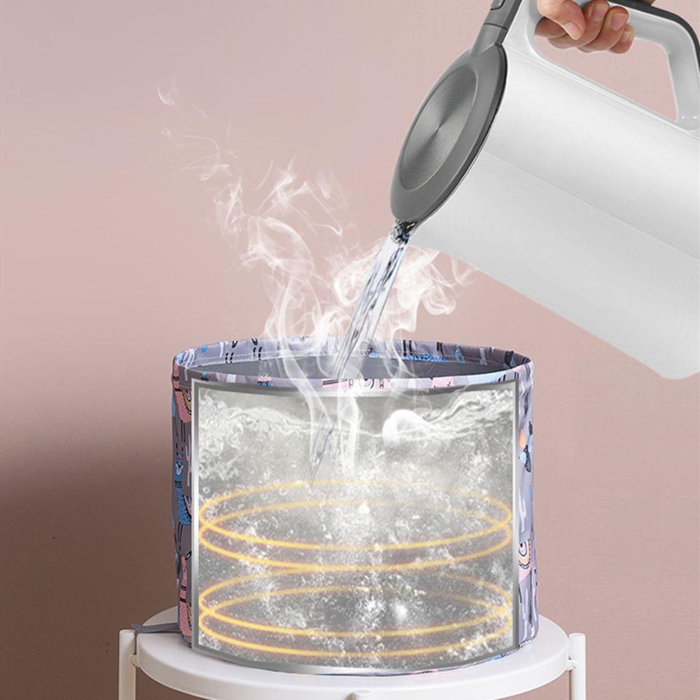 LANFY Túi Ngâm Chân Khi Đi Du Lịch Có Thể Gấp Gọn Tiện Lợi