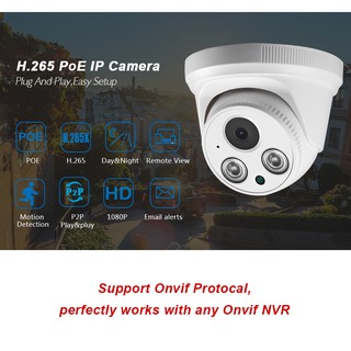 Dung lượng bộ nhớ Loosafe Dome 5MP POE Camera Kit P2P Night Vision Cctv Camera Poe System