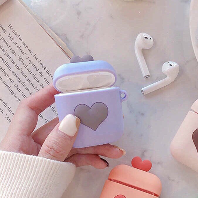 ⚡️Giá Sỉ⚡️ Vỏ bao bảo vệ  tai nghe case Airpod 1,2 i12 i12 Tws  _ Tặng Kèm Móc - Ốp  Đựng Tai Nghe bluetooth airpods BT.