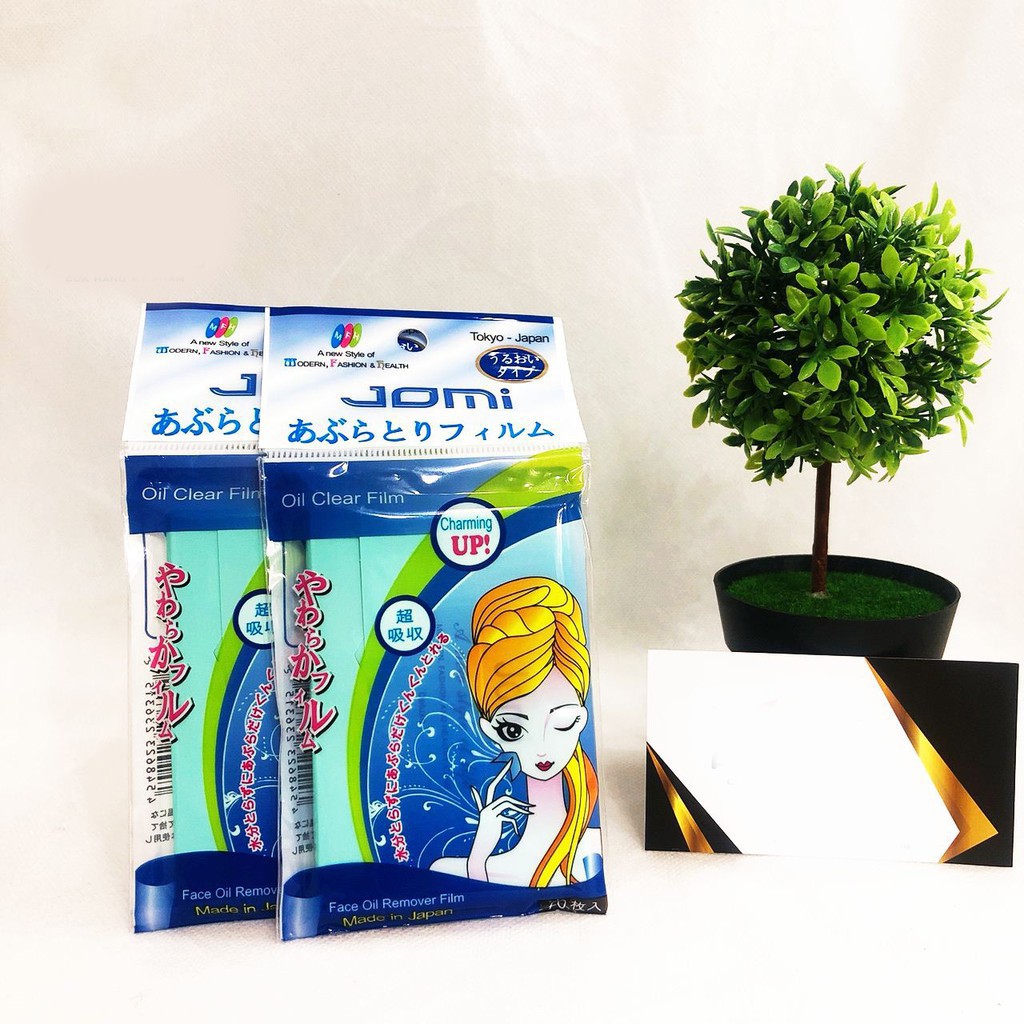 Giấy Thấm Dầu Jomi Oil Clear Film Nhật Bản - Gói 70 Miếng | BigBuy360 - bigbuy360.vn