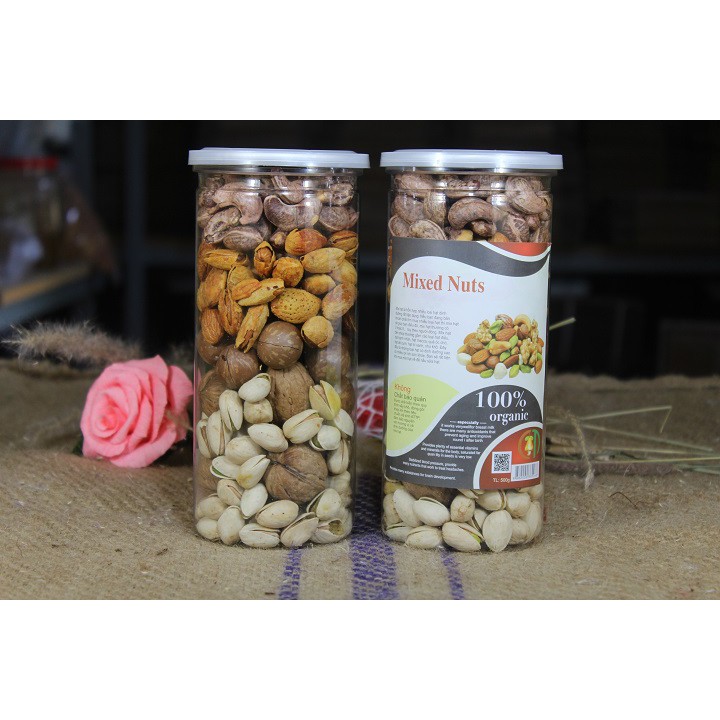 Hộp 5 Loại Hạt Dinh Dưỡng  Mixt  500g