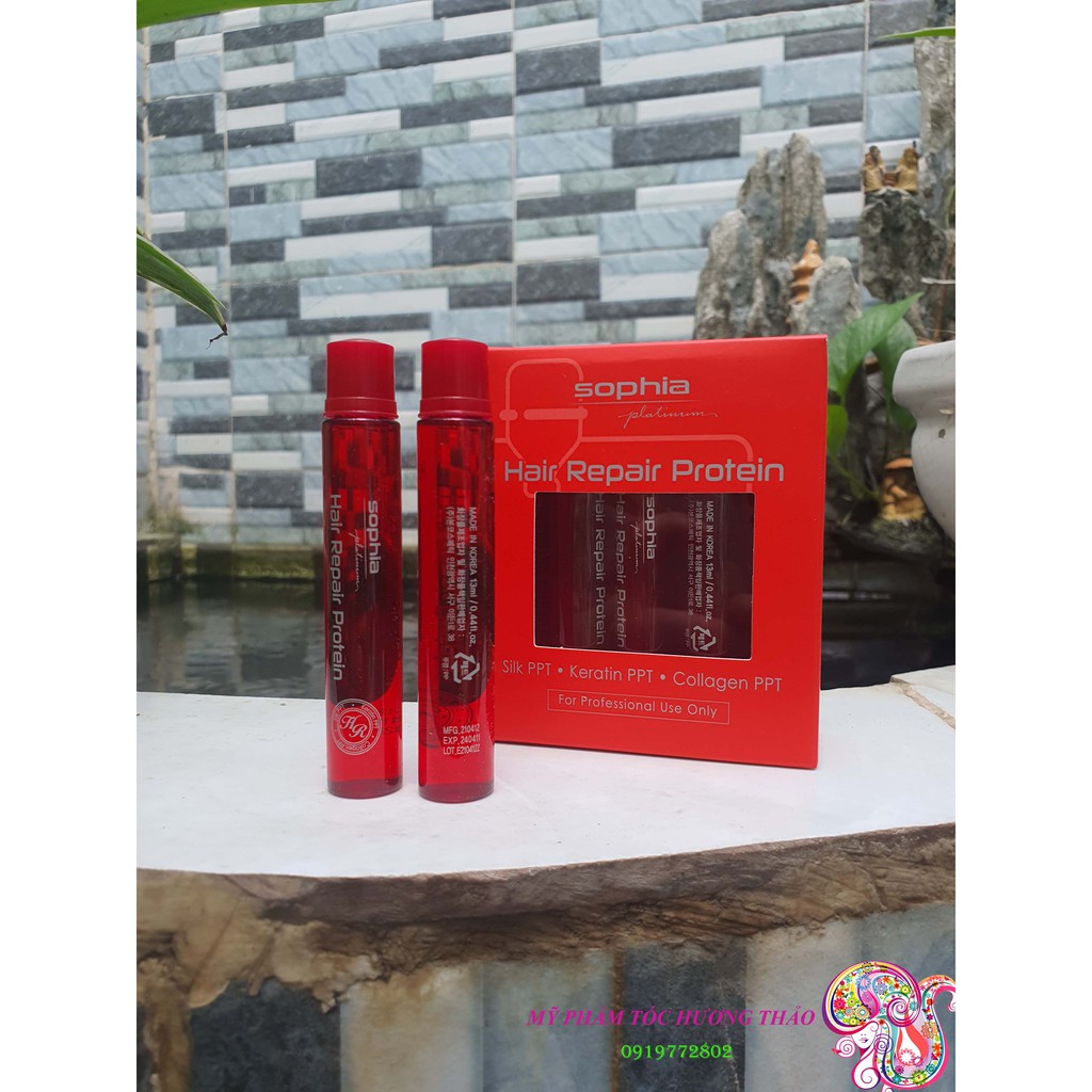 HAIR SOPHIA PROTEIN REPAIR PHỤC HỒI TÓC HƯ NÁT 3Gx10 ỐNG😎😎