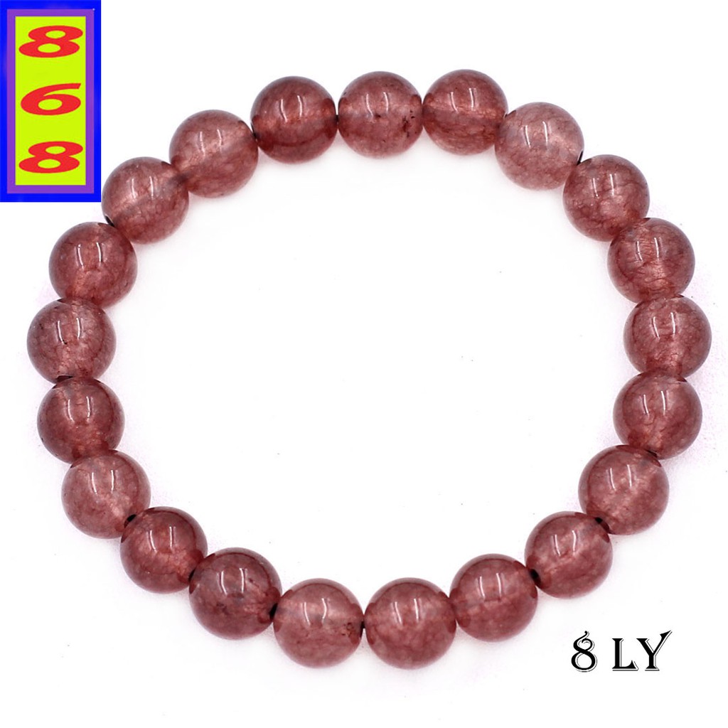 Vòng đeo tay Nâu Rạn 8 ly, 10 ly, 12 ly - Hợp mệnh Kim, mệnh Thổ - Mang lại may mắn, tài lộc - Phong thủy 868