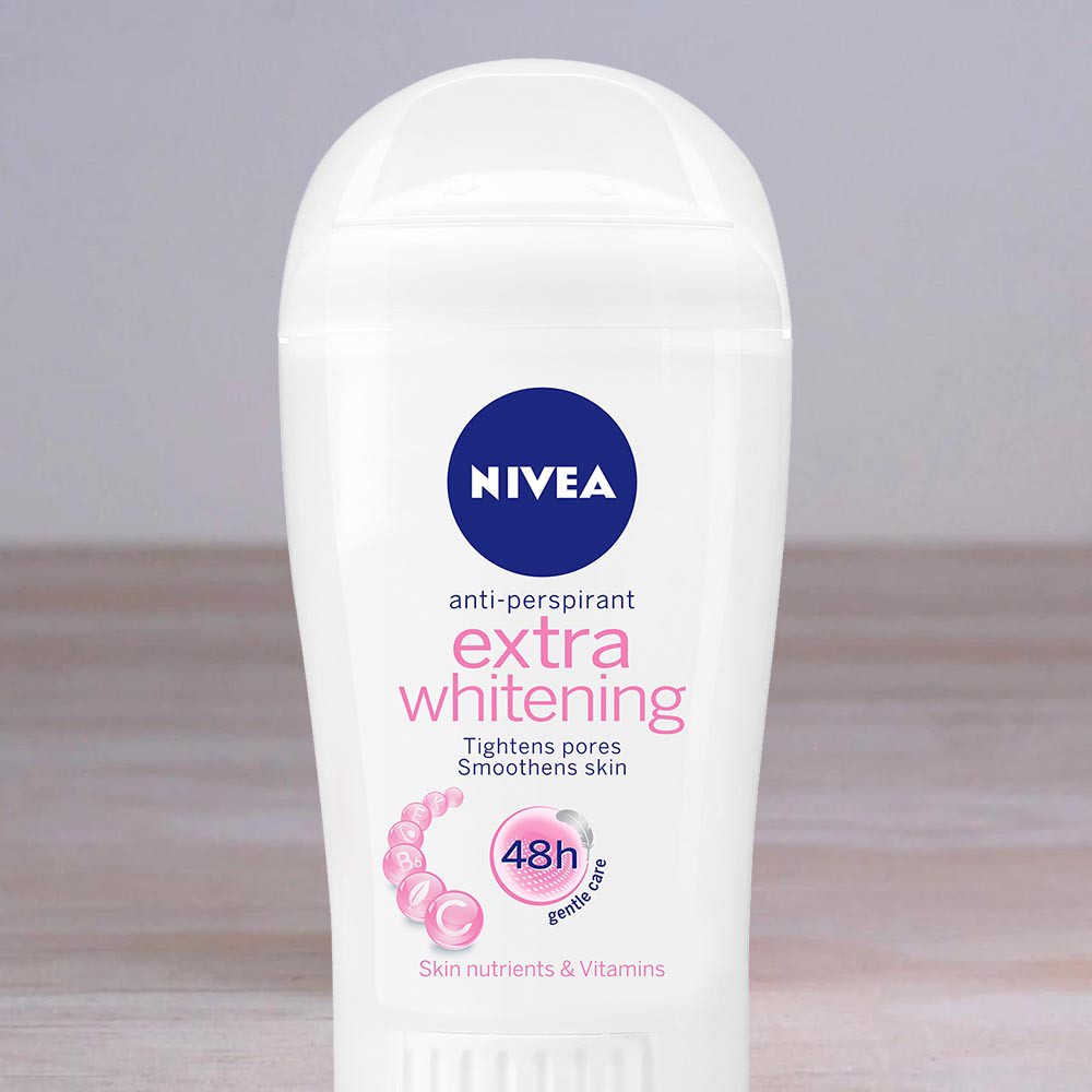 Sáp Ngăn Mùi Nữ Trắng Mịn Mờ Vết Thâm Nivea 40ml