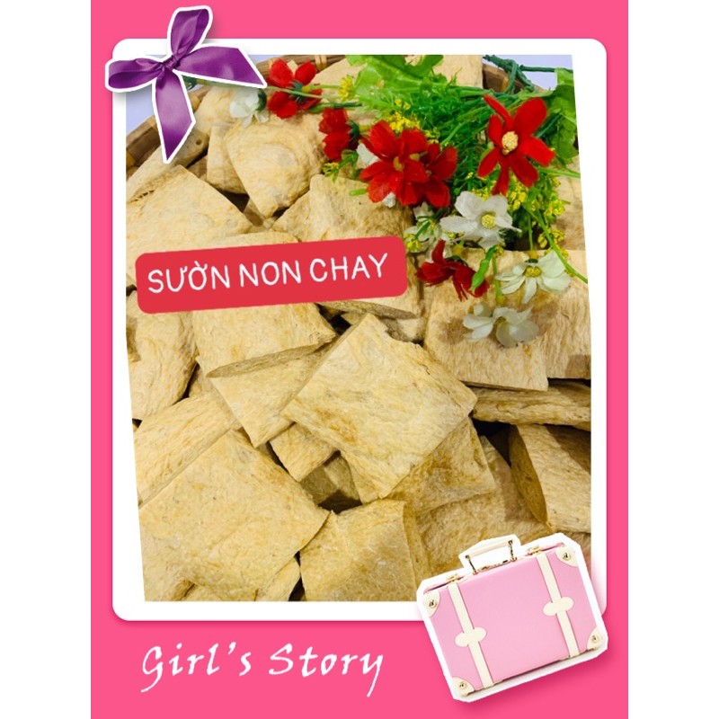 🌺 900 GRAM SƯỜN NON CHAY LOẠI DÀY /CÔNG NGHỆ NHẬT BẢN