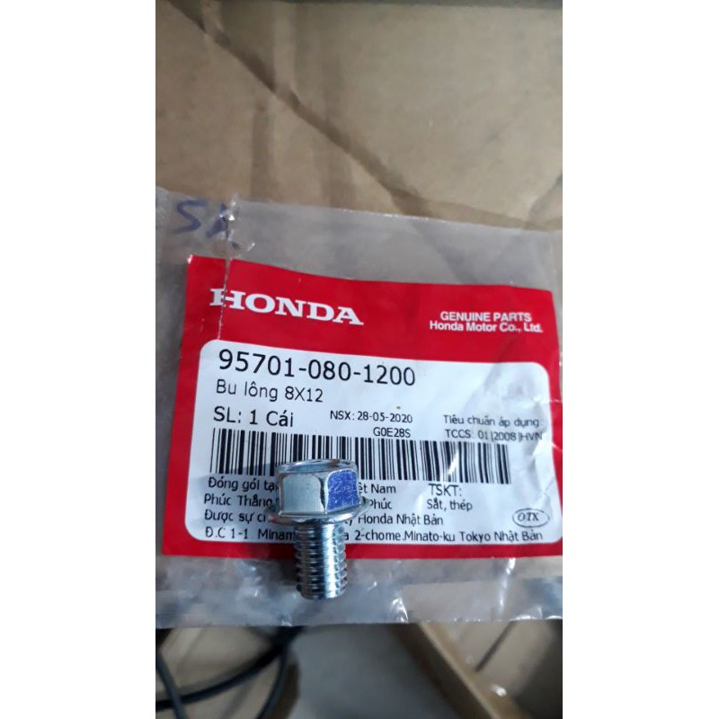 Ốc 8ly Tuýp 12 Honda