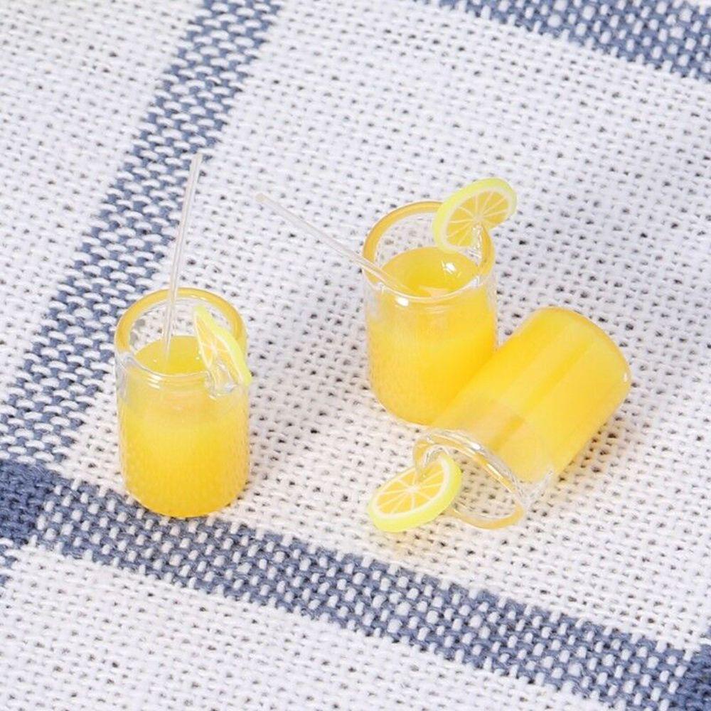Set 2 / 4 Ly Uống Nước Chanh Đồ Chơi Trang Trí Nhà Búp Bê