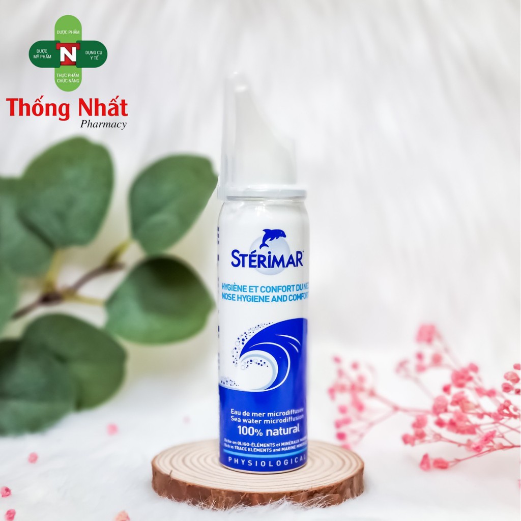 [CHÍNH HÃNG] - XỊT MŨI CÁ HEO XANH STERIMAR (PHÁP) 100ML DÀNH CHO NGƯỜI LỚN