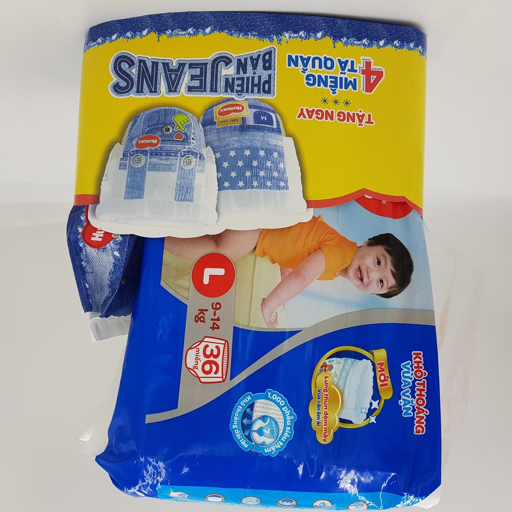 Tã quần Huggies Size M42/ L38/ XL34/ XXL30