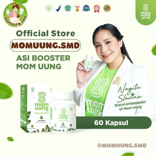Image of MOM UUNG ASI Booster kelorcap / Pelancar ASI momuung kelor 60 kapsul new formula samarinda