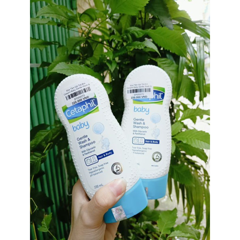 Sữa Tắm Gội Cetaphil An Toàn Cho Trẻ Sơ Sinh 230ml