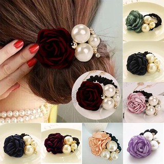 combo 30 DÂY BUỘC TÓC HOA TRÀ SANG CHẢNH