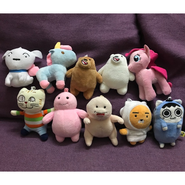 Móc khoá thú bông siêu cute