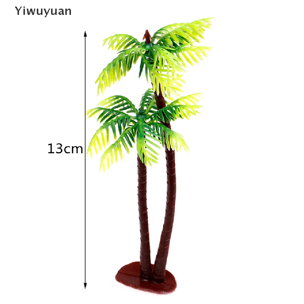 Cây Dừa Nhựa Mini Trang Trí Bể Cá