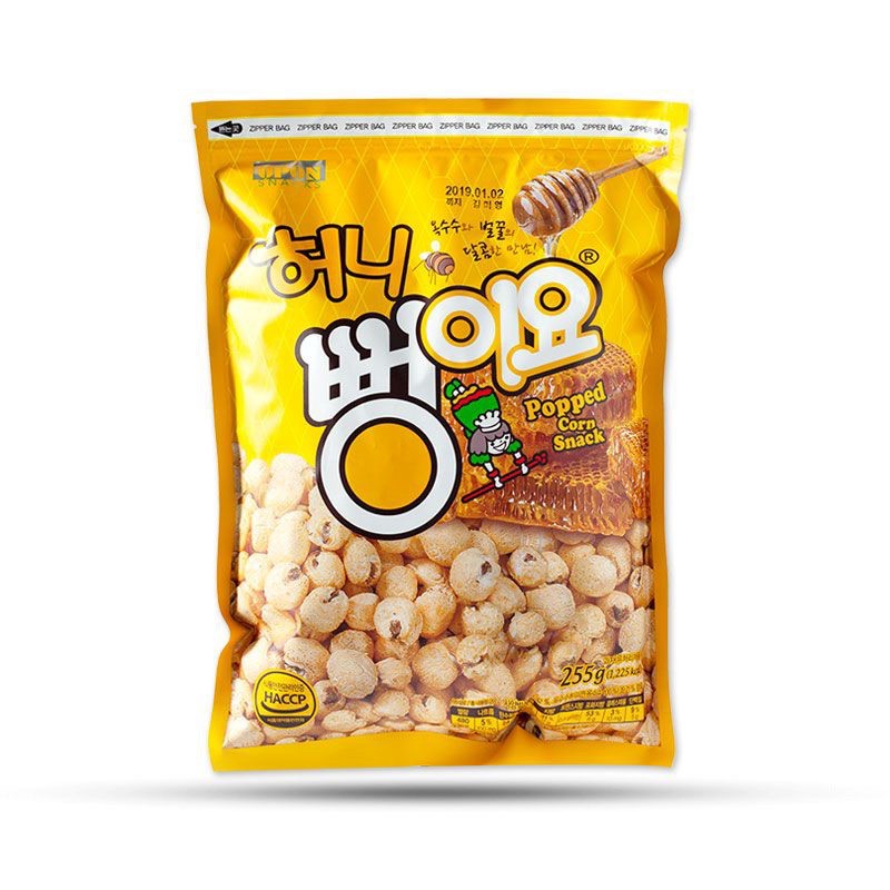 BỎNG NGÔ VỊ MẬT ONG HÀN QUỐC 255G
