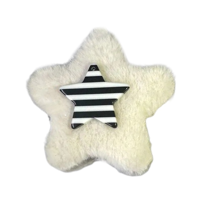 Kẹp Tóc Hình Ngôi Sao Đính Kim Sa Lấp Lánh