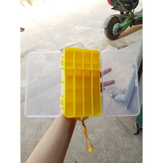 hộp đựng mồi 2 mặt