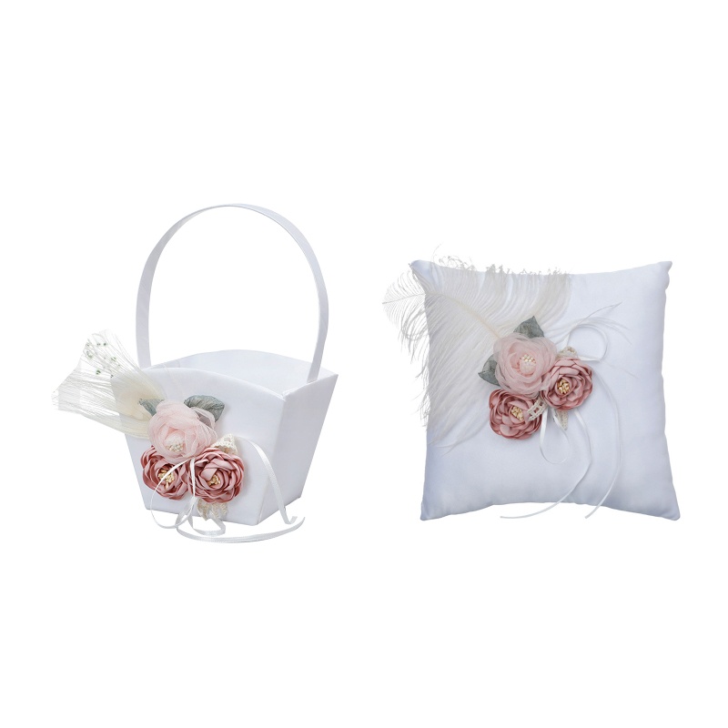 Xiangbao Gối Đệm Để Nhẫn Cưới / Tiệc Cưới / Lễ Kỷ Niệm DIY Sang Trọng