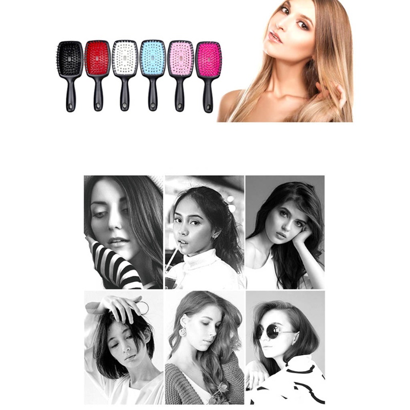 Lược Chải Tóc Mát Xa Da Đầu Dạng Rỗng Cho Nữ YOUYO