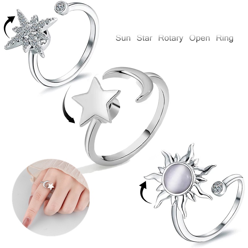 1 Nhẫn Thời Trang Có Thể Điều Chỉnh Giúp Giảm Căng Thẳng