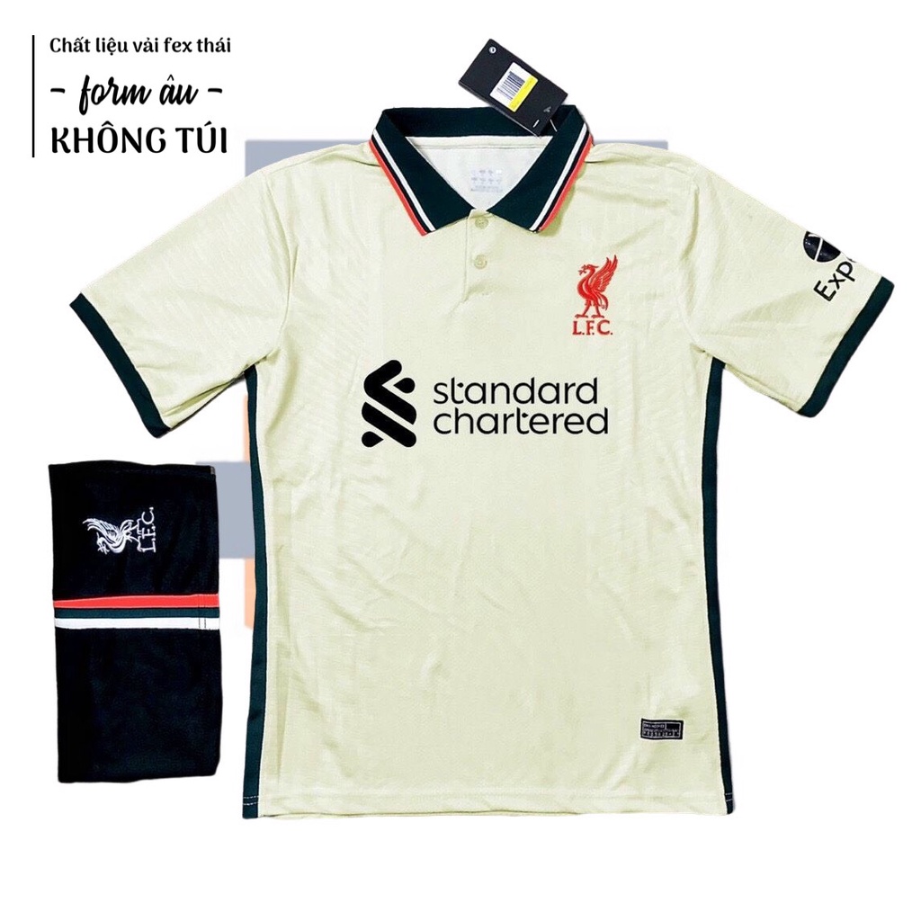 Bộ Quần Áo Bóng Đá LIVERPOOL Mới 2022