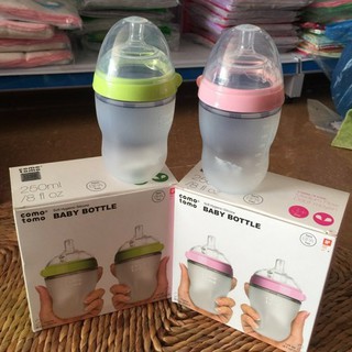 Bình sữa COMOTOMO Mỹ siêu mềm 150ml/250ml