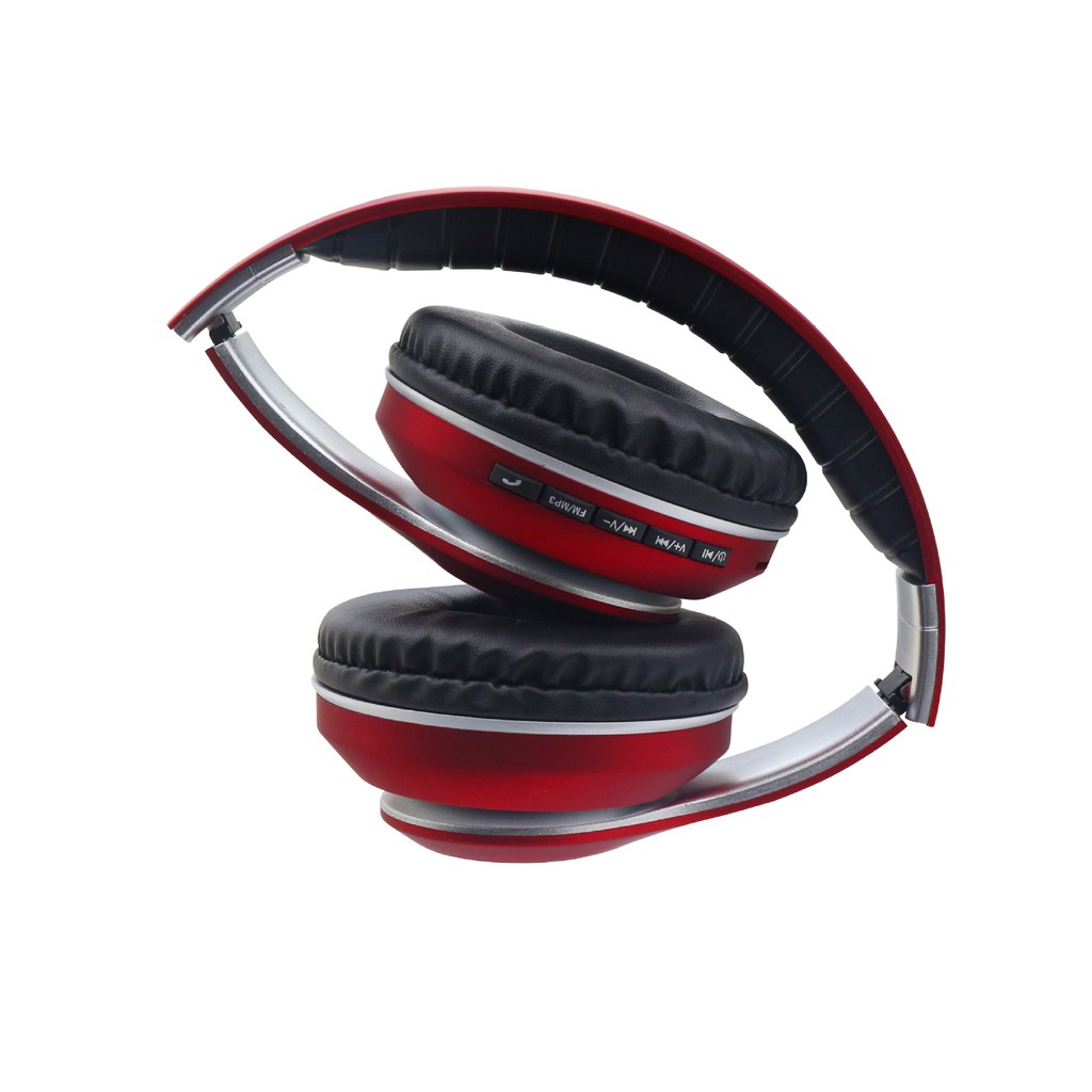 Tai nghe chụp tai Headphone Bluetooth V33 -  Pin 12 tiếng bluetooth TF card jack 3.5 audio radio